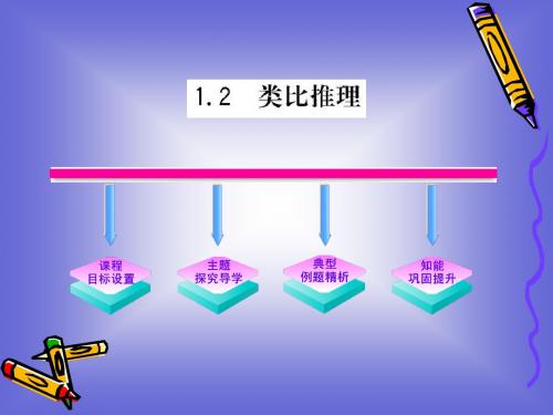 1.1.2《类比推理》课件(北师大版选修2-2)