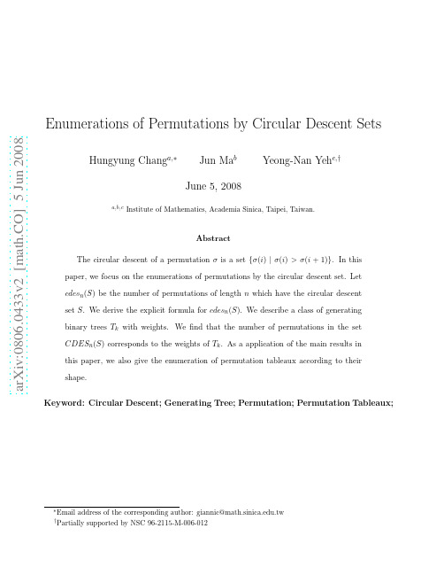 Enumerations of Permutations by Circular Descent Sets