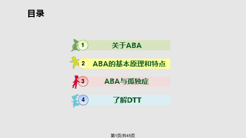 ABA详解PPT课件