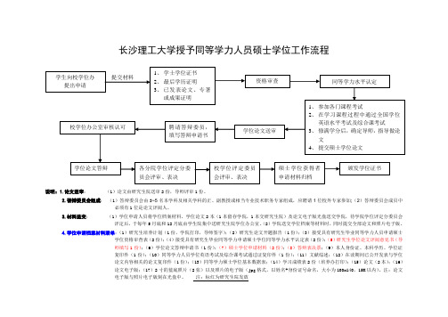 同等学力答辩流程