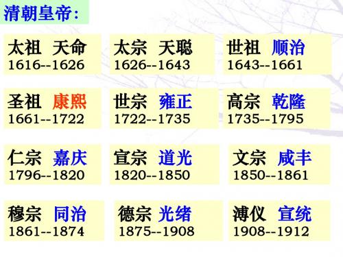 1.3康乾盛世的开创者康熙