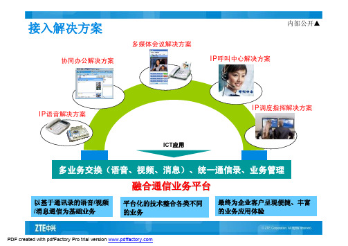 中兴通讯IMS接入终端解决方案C