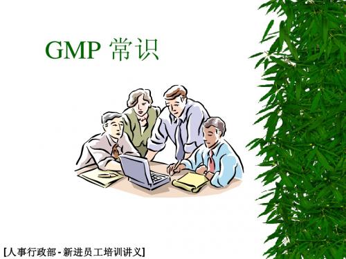 GMP的基本知识