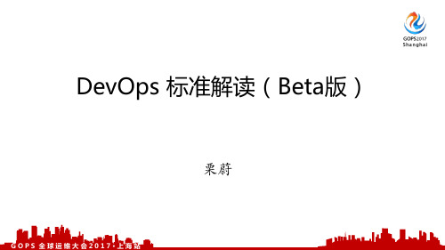 栗蔚-解读 DevOps 标准