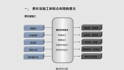 茶叶深加工学绪论