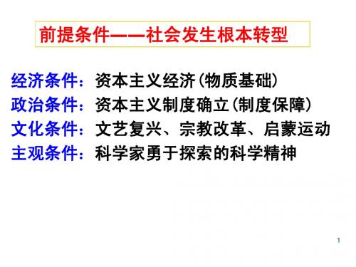 4 近代以来世界的科学发展历程