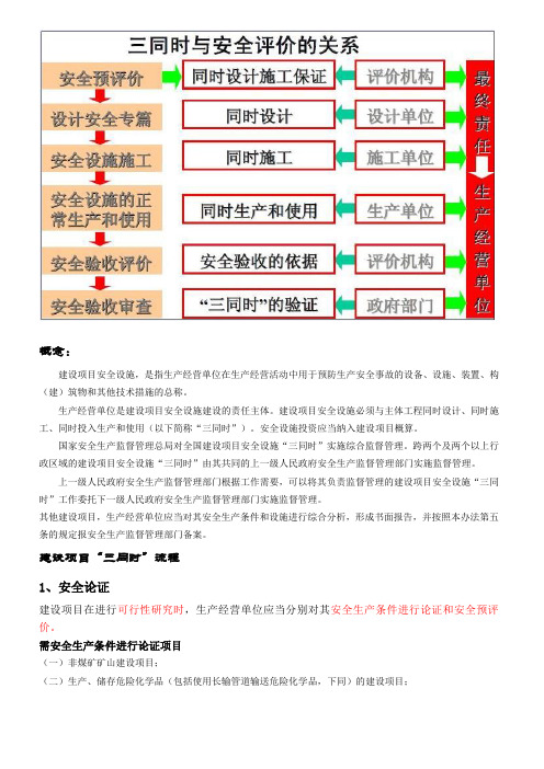 建设项目三同时