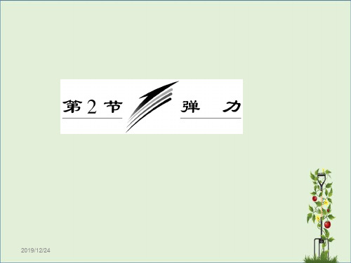 掌门人一对一全套资料高一物理3.2 弹力