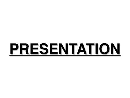 英文演讲PRESENTATION PPT_FINAL EXAM