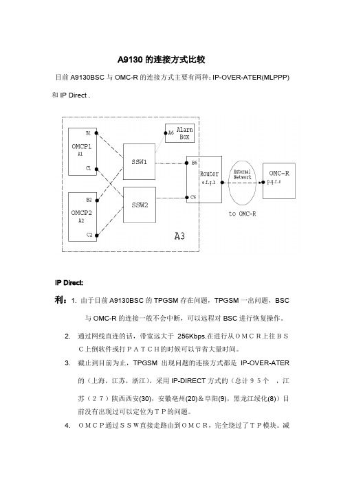 A9130的连接方式比较