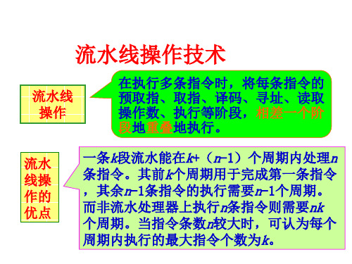 流水线操作技术