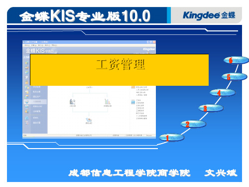 金蝶KIS专业版V100的应用-工资管理(ppt 79页)