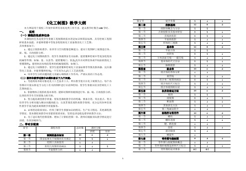 化工制图大纲