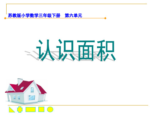 苏教版三年级下册数学课件-认识面积 (共15张PPT)