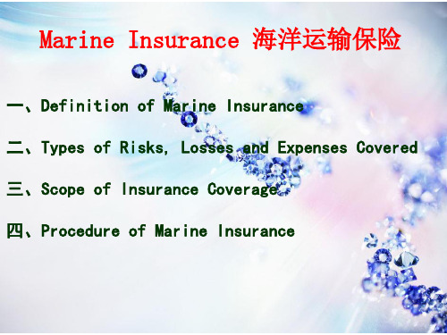 Marine Insurance