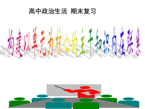 最新高中政治必修二 政治生活 复习提纲以及典型主观题