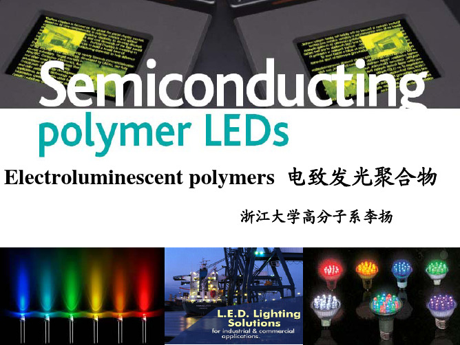 功能高分子课件2-聚合物电致发光