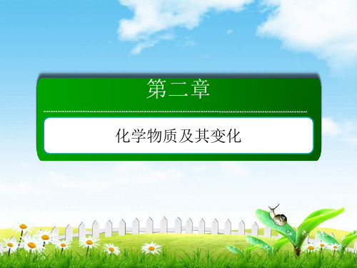 2019人教版高三化学总复习课件：第二章 化学物质及其变化2-2-2考点二 离子反应和离子方程式