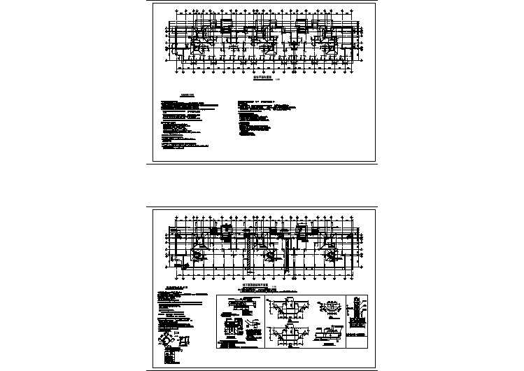 高层住宅楼桩基础施工图纸