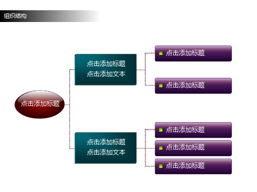 PPT关系层次图