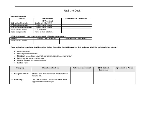 USB3.0 spec