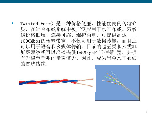 双绞线讲解PPT课件