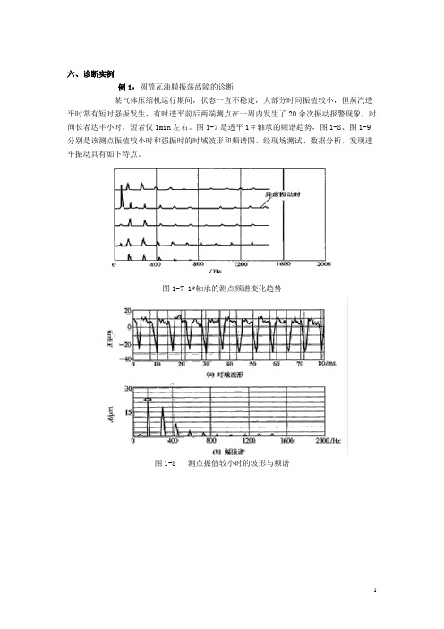 机械故障诊断案例分析