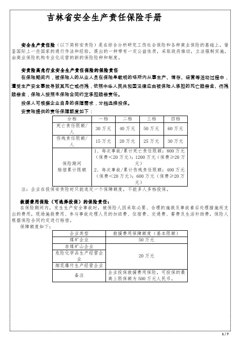 封 面  吉林省安监局