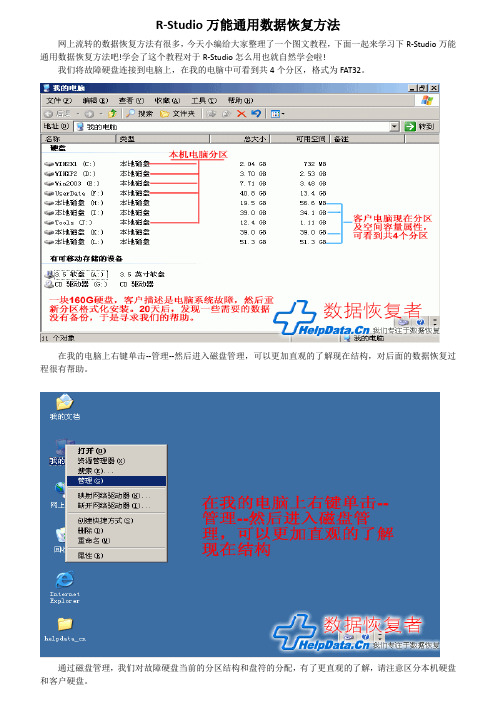 R-Studio通用数据恢复方法