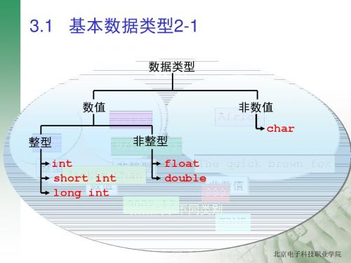 变量常量数据类型.