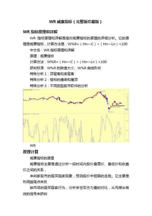 WR威廉指标（完整版珍藏版）