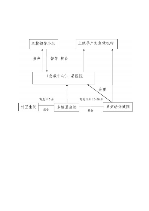 高危孕产妇转诊流程图