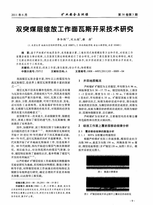 双突煤层综放工作面瓦斯开采技术研究