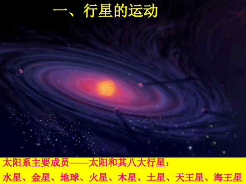 人教版高中物理必修二第六章行星的运动(19张)_2-PPT优秀课件