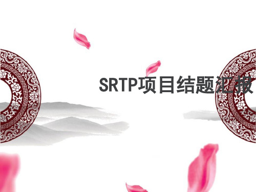 SRTP项目结题汇报