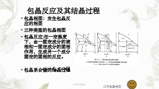 包晶反应及其结晶过程课件