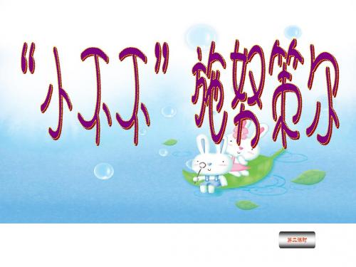 《“小不不”施努策尔》长春版小学语文五年级下册第二课时