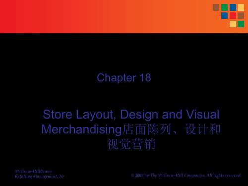 零售商店的设计、布局与视觉营销 53页PPT文档