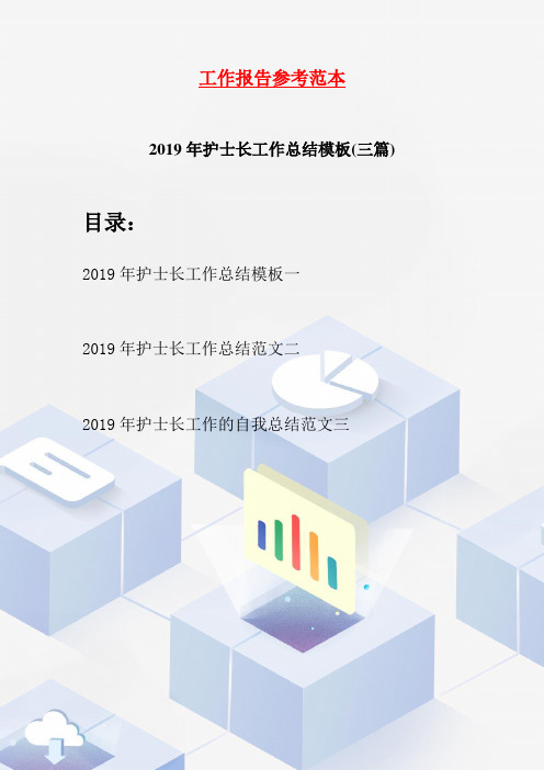 2019年护士长工作总结模板(三篇)