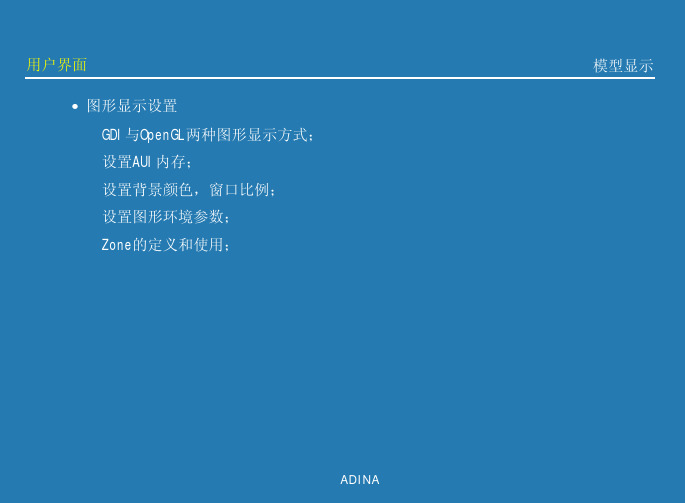 12 adina培训资料(版本2)Model_display_setting