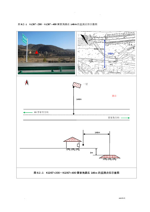 环评验收噪声敏感点监测点位示意图(可在图上直接修改)