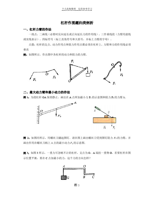 杠杆经典题型总结