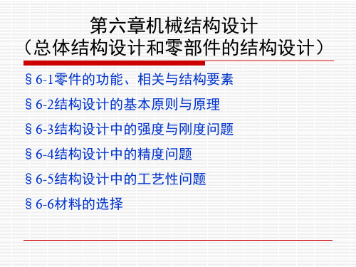 机械设计学第六章