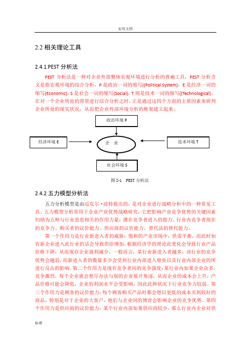 PEST分析报告法1