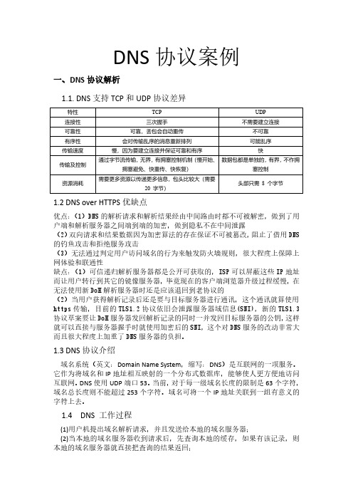 DNS_TCP_UDP_HTTPS测试案例