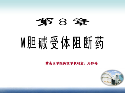 8版-第8章 M胆碱受体阻断药