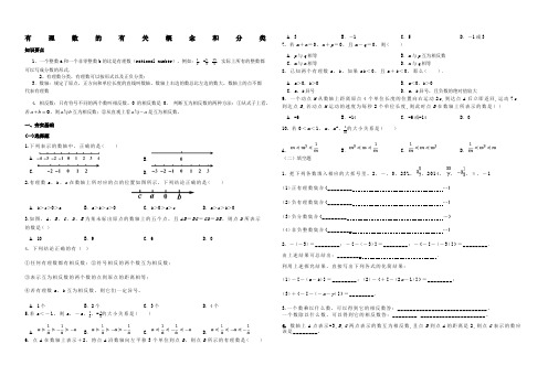 2.有理数的概念及分类