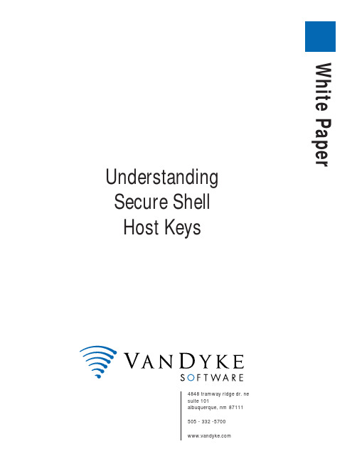 Host Key White Paper