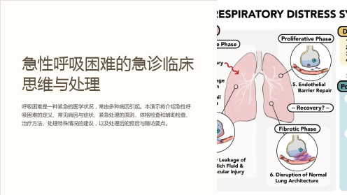 急性呼吸困难的急诊临床思维与处理