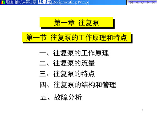 第01节 往复泵原理